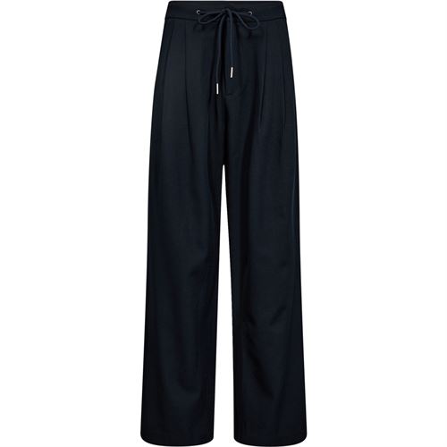 HAUTE L`AMITIÉ BUKSER, MICHELLE TAILOR TIE PANT, NAVY